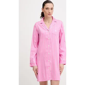 Noční košilka Lauren Ralph Lauren ILN32489 růžová 30A, vel. XS