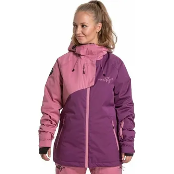 Meatfly Deborah Premium SNB & Ski Jacket Plum S Lyžařská bunda