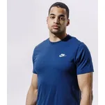 Nike Tričko Sportswear Club Tmavomodrá Xl