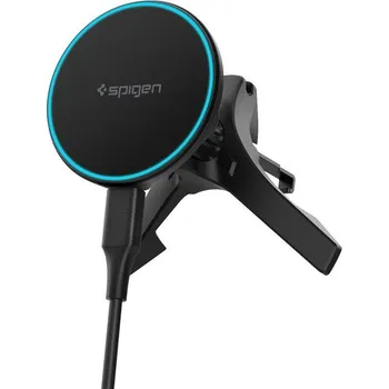 Spigen Essential Qi2/MagSafe držák do ventilace s nabíjením černý