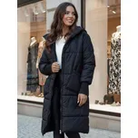 Dstreet Dámský kabát oversize NADIA Prošívaný TY4542z Barva: Černá, Velikost: ONE SIZE