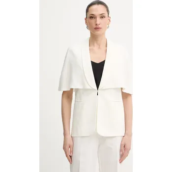 Dámské sako Sako s přídavkem lnu Twinset 261TP2450 béžová 01X, vel. 36