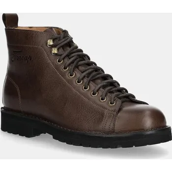 Dámské polobotky Kožené polobotky Fracap Monkey R200, 46, hnědá, 89X