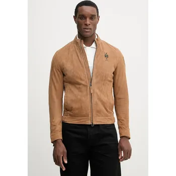 Pánská bunda Semišová bunda Blauer CYPHERLIS BLUL02434 hnědá 84X, vel. L