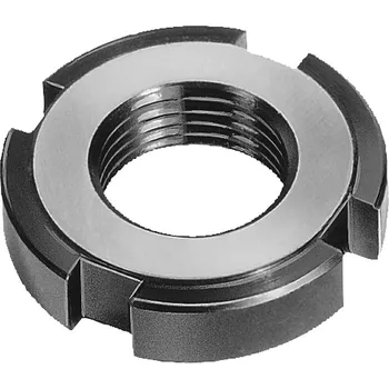 Matice Matice válcová se zářezy 14H DIN1804 M75x1,50 (DIN1804)