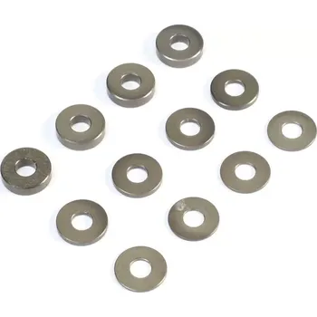 Team Losi Racing TLR podložka M3 hliník, tvrzená (4)