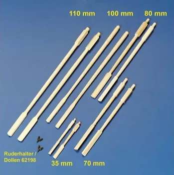 RC model Krick Modelltechnik Krick Veslo dřevěné 110mm (10)