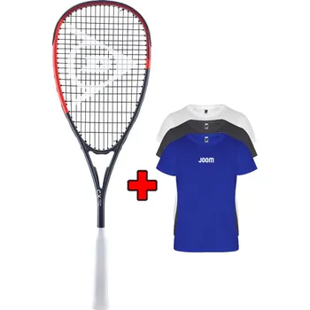 Tenisová raketa DUNLOP CX TEAM 125 squashová raketa + bonus TRIČKO