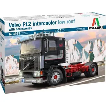 Italeri Volvo F-12 Intercooler (Low Roof) s doplňky (1:24)