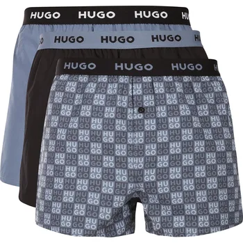 Trenýrky 3PACK pánské trenky HUGO vícebarevné (50532565 964) XL Možnost vrácení zboží ZDARMA do 120 dnů!