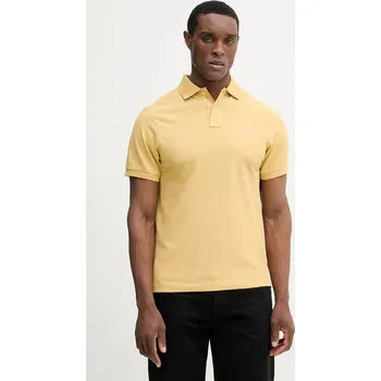 Pánské tričko Bavlněné polo tričko Hackett London HM5600148 žlutá 11X, vel. L