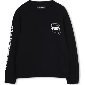 Chlapecká mikina Dětská mikina Karl Lagerfeld Z31088.162.174 černá 99X, vel. 174