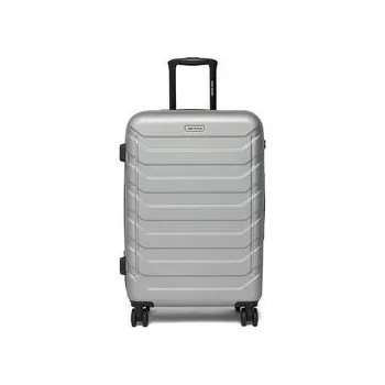 Střední kufr GINO ROSSI C-GIN-M-003-05-SILVER Stříbrná NOSIZE