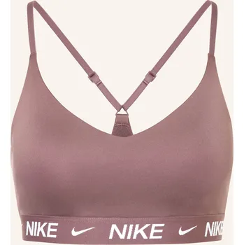 Dámské spodní prádlo Nike Dámská Sportovní Podprsenka Indy, starorůžová / bílá, 42
