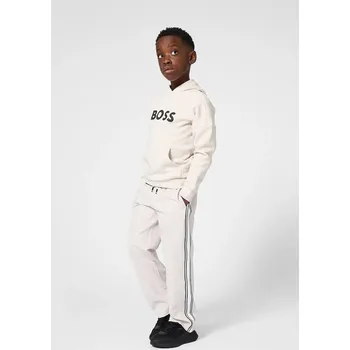 Chlapecká mikina Dětská mikina BOSS J52969.102.108 béžová 12X, vel. 102