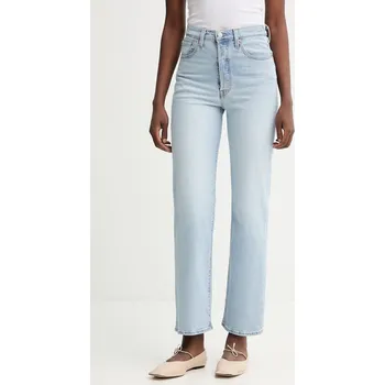 Dámské džíny Džíny Levi's RIBCAGE STRAIGHT ANKLE 72693.0282 modrá 50J, vel. 27/27