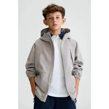 Dívčí bunda Dětská bunda Mayoral 6419.7D.Junior.PPY2 šedá 90X, vel. 152