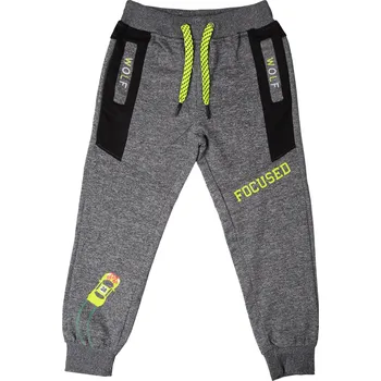 Chlapecké tepláky šedé Wolf T2077B Velikost: 110