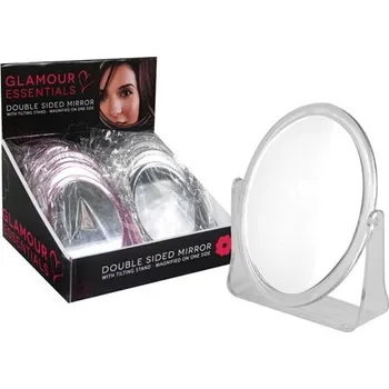 Kosmetické zrcátko ELINA Zrcadlo otočné normální+zvětšovací 12x10cm