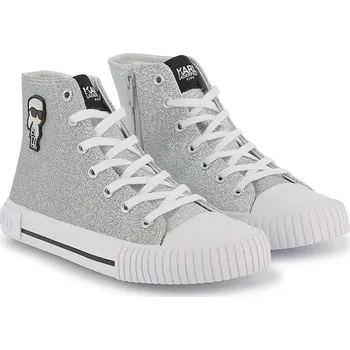 Chlapecké tenisky Dětské tenisky Karl Lagerfeld Z31171.30.35 stříbrná SLV, EUR 31