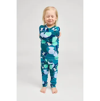 Dětské termoprádlo Funkční prádlo Reima Moomin Trivsam 5200021C.PPY2 zelená 97X, vel. 92