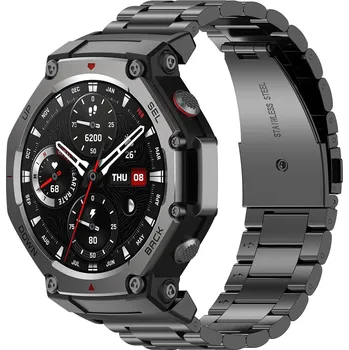 Ostatní příslušenství k chytrým hodinkám Techsuit - Náramek na hodinky (W010) - Amazfit T-Rex 3 - černý