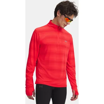 Pánské tričko Under Armour Pánské tričko UA Velociti 1/4 Zip 6010887-713 Červená M