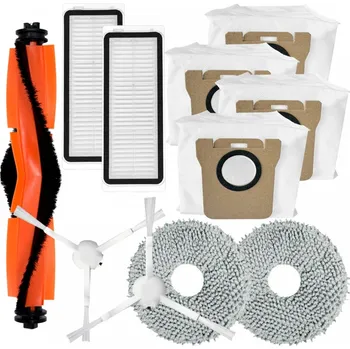 Sada příslušenství pro robotický vysavač HEPA filtry a kartáče k vysavači DREAME Bot X20 Pro Plus sada mopů a sáčky 11ks