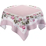 Středový ubrus s potiskem PNOUCÍ RŮŽE 85 x 85 cm
