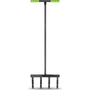 Vidle GTEX Ruční provzdušňovač trávníku – aerifikační vidle s dutými hroty 3012