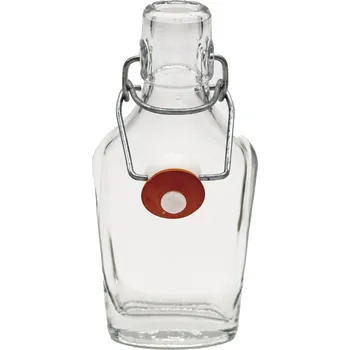 Gastro Kapesní láhev 0,1 l, s obloučkovým uzávěrem, 12 ks