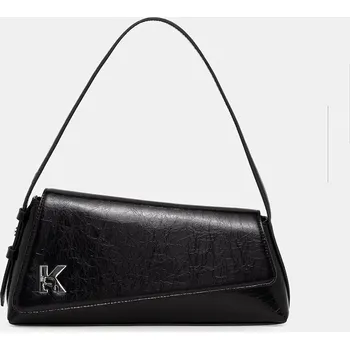 Kabelka Kožená kabelka Karl Lagerfeld Jeans B2W30130 černá 99X, vel. ONE SIZE