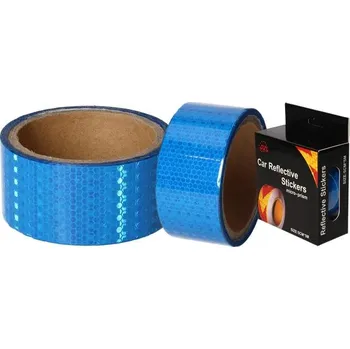 Reflexní lepící páska Svítivá modrá 5m