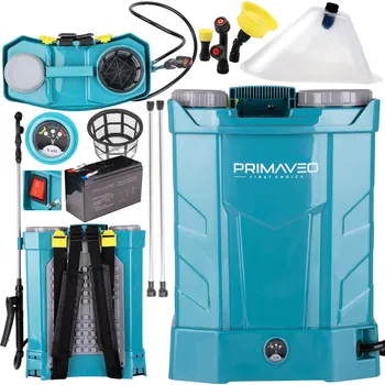 Postřikovač Primaveo Aku zahradní postřikovač 16l napájení 12V/8Ah