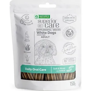 Pamlsek pro psa Nature's Protection SC WD Oral Care GF Insect 150 g