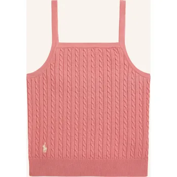 Polo Ralph Lauren Dívčí Pletený Top, světle červená, 158