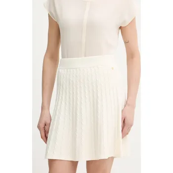 Dámská sukně Sukně s příměsí vlny Guess HANNA W6RD0N.Z2YJ2 béžová 01X, vel. S