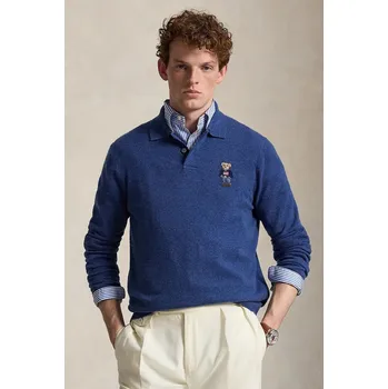 Dámský svetr Kašmírový svetr Polo Ralph Lauren 710P04281 námořnická modř 59X, vel. M