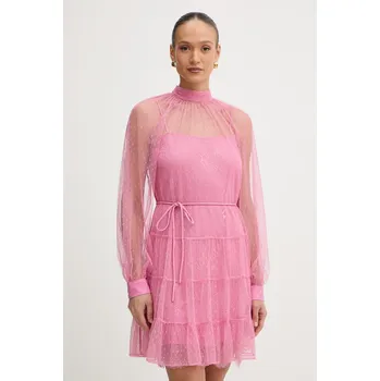 Dámské šaty Šaty Twinset 261TP2771 růžová 30X, vel. 40