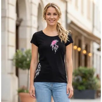 Dámské tričko Dámské triko ALTISPORT ALW169122 ČERNORŮŽOVÁ XS