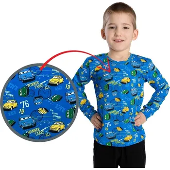 Chlapecké tričko Chlapecké triko Betty mode auta modré