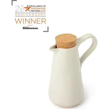 Nádoba na olej a ocet Nádoba na olej 450 ml Jamie Oliver Big Love, bílá kamenina