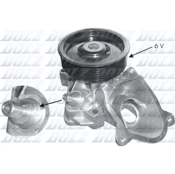 Chladič motoru Vodní čerpadlo, chlazení motoru DOLZ B236