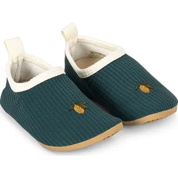 Chlapecké sandály Dětské boty do vody Konges Sløjd SAILOR SWIM SHOES KS105067.PPY2 zelená 96X, vel. 28/29