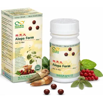 Vlasová regenerace Ban Tu Wan Alopa Form 200 pilulek