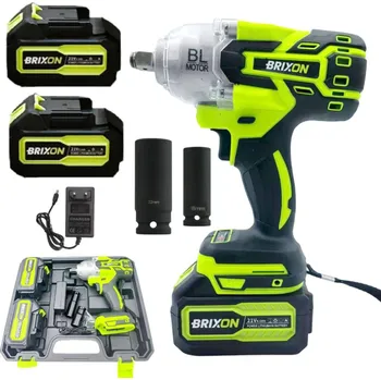 Brixon AKU rázový utahovák 2x 4000 mAh + náhradní baterie