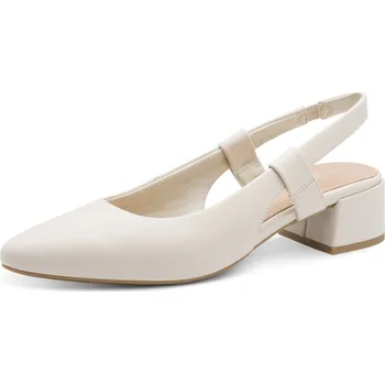 Dámská zimní obuv DÁMSKÉ LODIČKY MARCO TOZZI 2-29505-42 40D BÉŽOVÁ Barva: BÉŽOVÁ, Velikost: 40