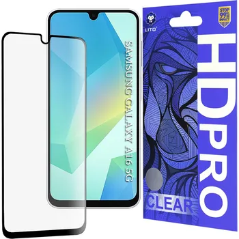 Lito - Tvrzené sklo HD Pro Clear - Samsung Galaxy A17 - černý