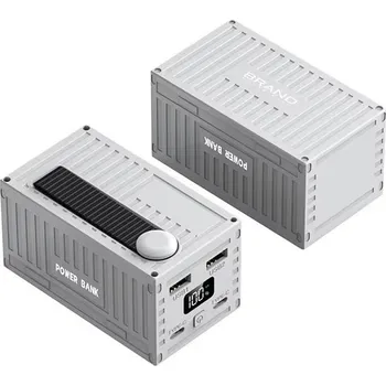 Powerbanka Powerbanka kontejner s LCD displejem 20000mAh 22,5W PD Barva: Bílá