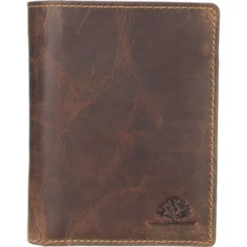 Peněženka GREENBURRY Pánská kožená peněženka Mikael 1701-M-25 hnědá